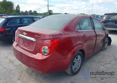 2012 Chevrolet Sonic 2Lt z USA, uszkodzony, nr VIN 1G1JC5SH2C4168644